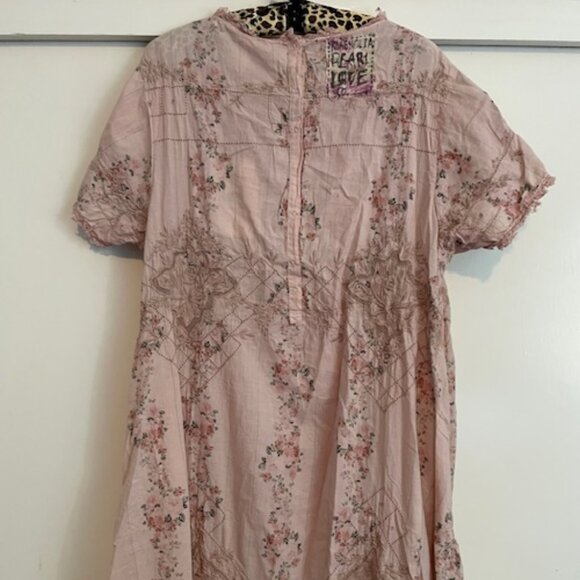 Magnolia Pearl Pink Floral Midi Dress - Picture 8 of 15